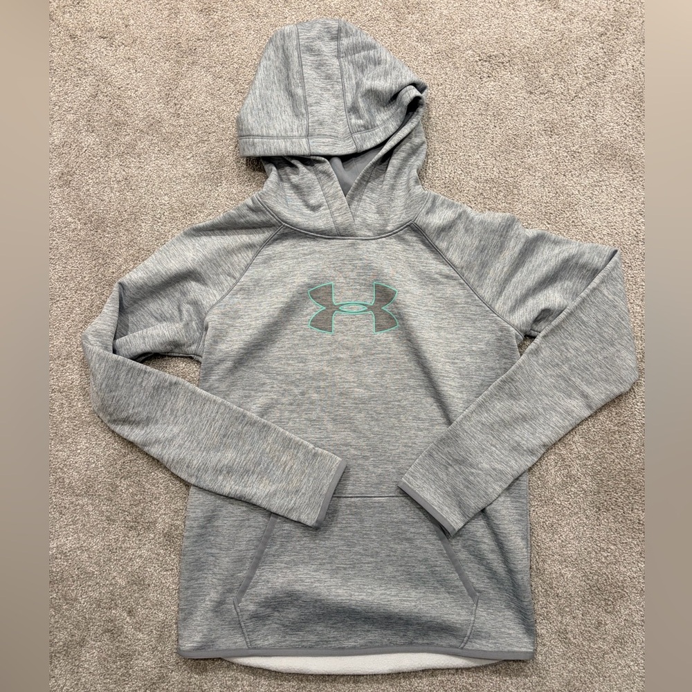 Under Armour Heather Gray Coldgear Fleece